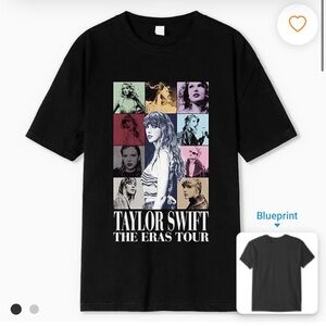 Taylor Eras Tour Printed T Shirt XL earring and bracelet set